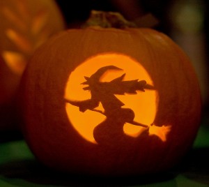 witch pumpkin